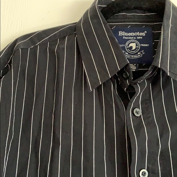 2/$25 Bluenotes Men’s Striped Dress Shirt - Picture 2 of 5